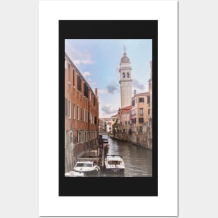 A Side Street In Venice Posters and Art